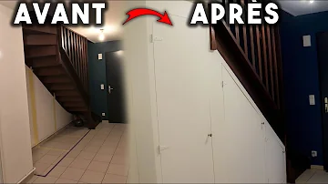 comment aménager l'espace sous un escalier ?