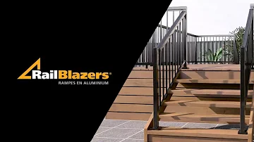 comment installer une rampe d'escalier extérieur ?
